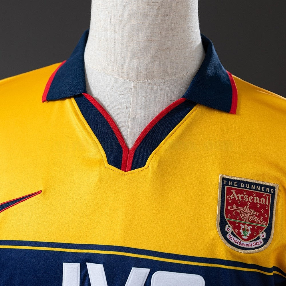 Arsenal Jersey 1997-99 Away Retro Football Kit