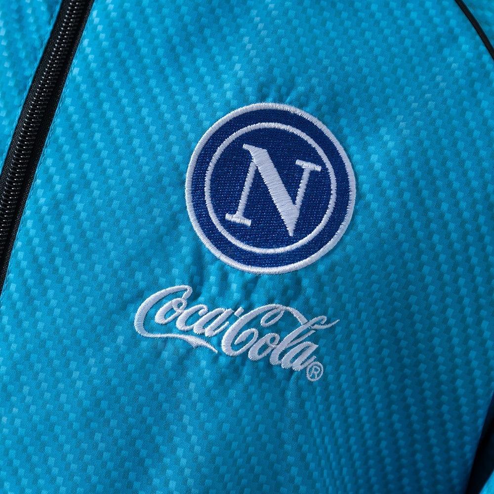 Napoli Windbreaker 2025/26 Blue Football Soccer Jacket