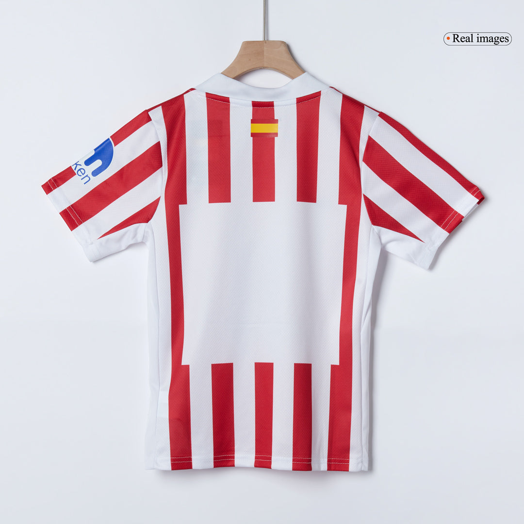 Kids Atletico Madrid Home Kit 2025/26