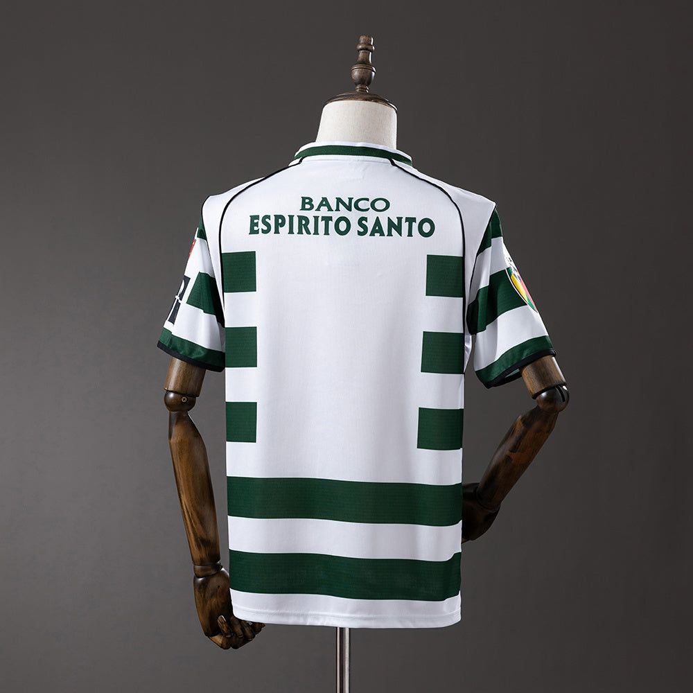 Sporting CP Jersey 2001/03 Home Retro Football Kit