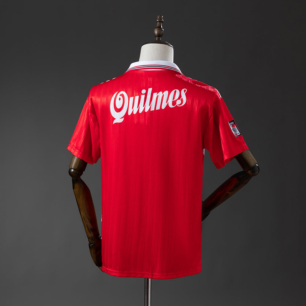 River Plate Jersey 1995-96 Away Retro Football Kit