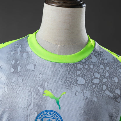 Long Sleeves Manchester City Third Jersey 25/26 Football Kit Soccer Shirt