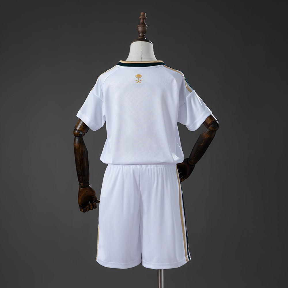 Kids Saudi Arabia Away Jersey 2026 World Cup Football Kit Soccer Shirt