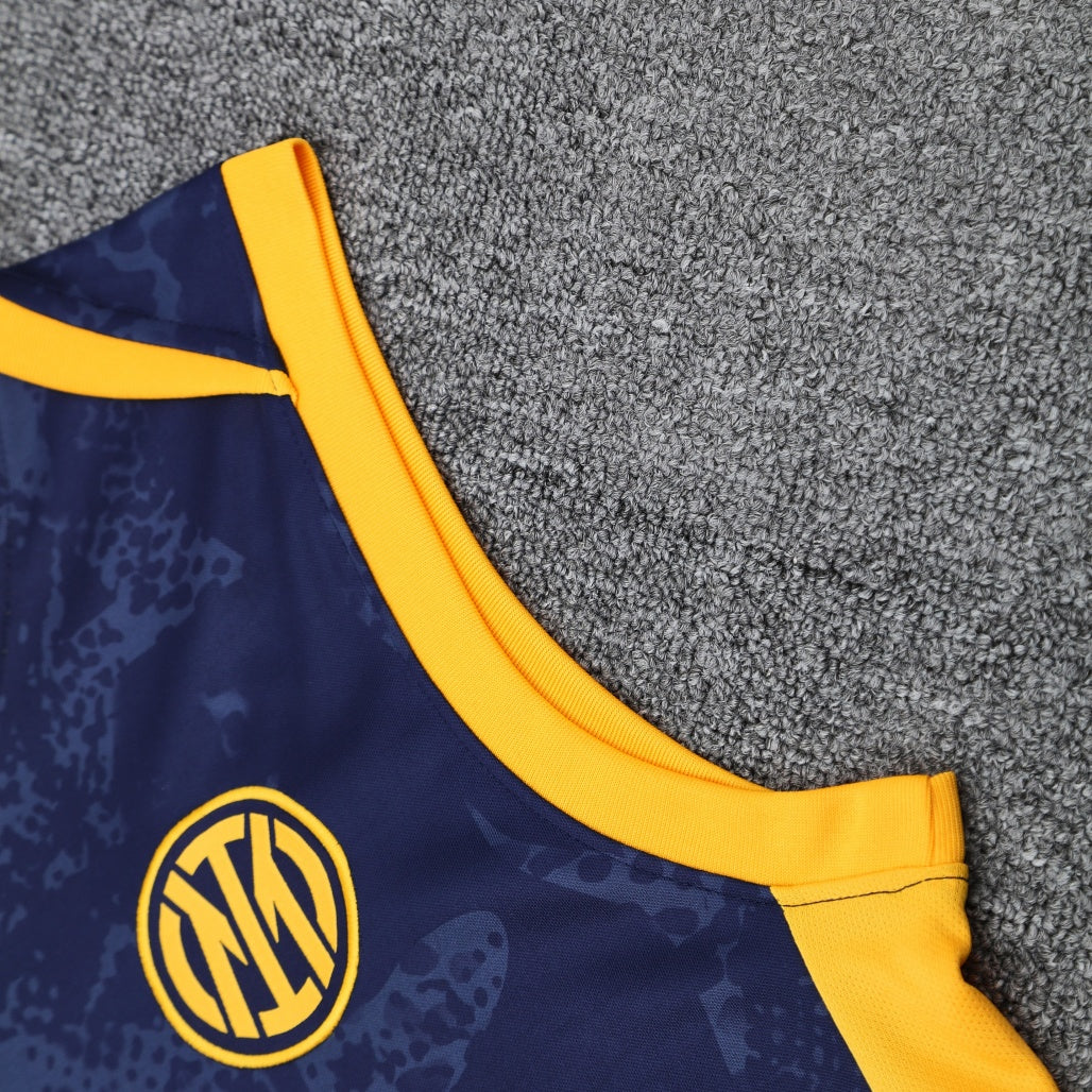 Inter Milan Vest Set Training Tracksuits 25/26 Football Kit Soccer Jersey