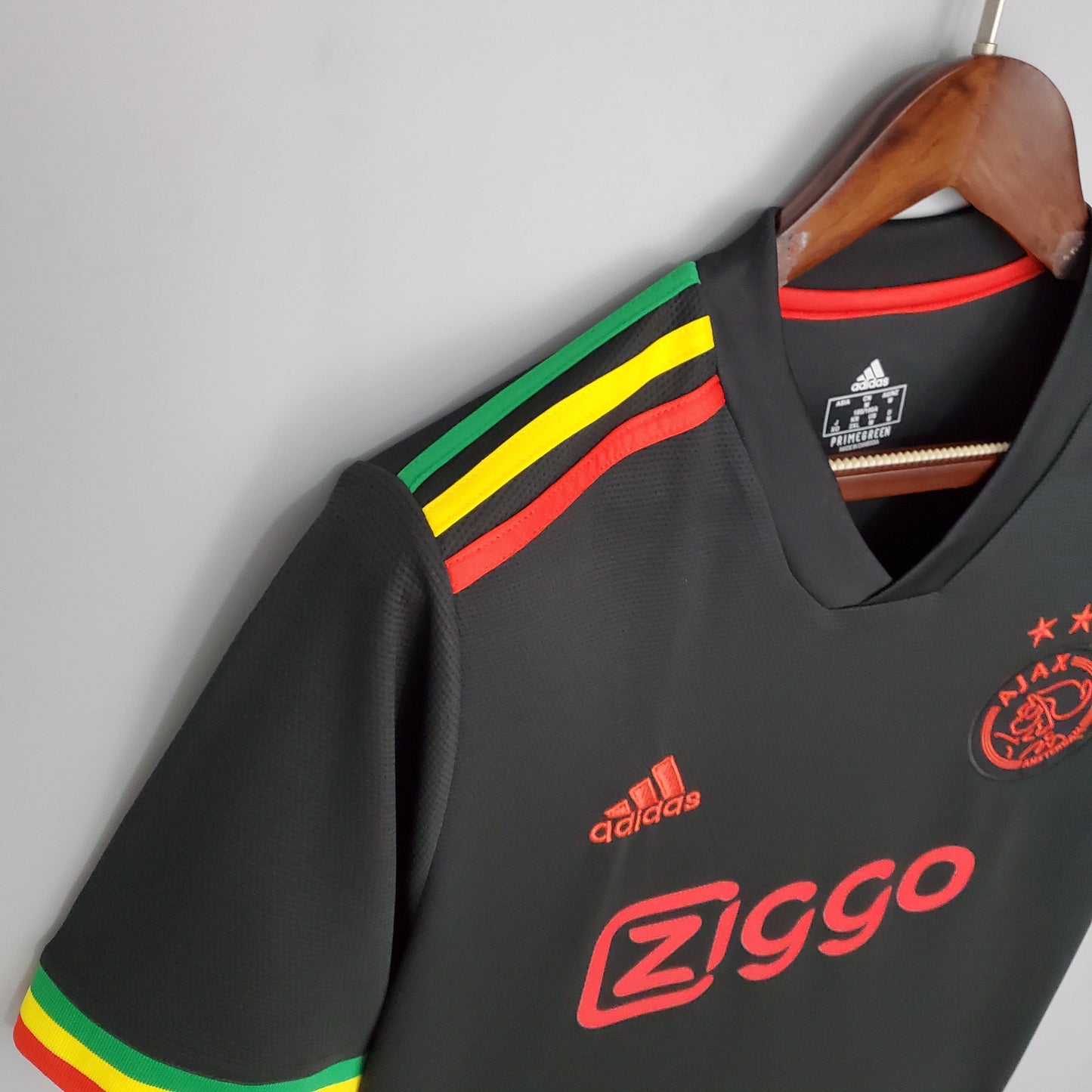 Retro Ajax Third Jersey 21/22 Football Kit Bob Marley