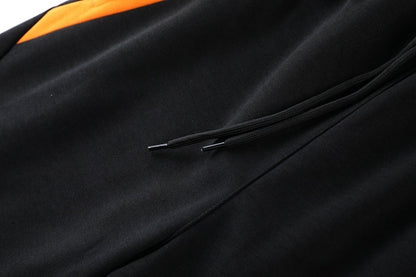 Hoodie Jacket Set 2025/26 Black Orange