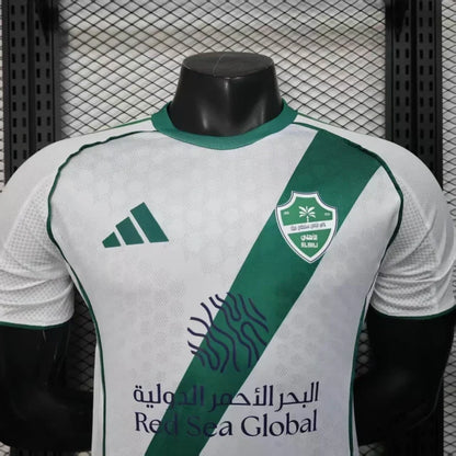 Player Version  Al-Ahli Jeddah Jersey 25/26 Home Football Kit Soccer Jersey