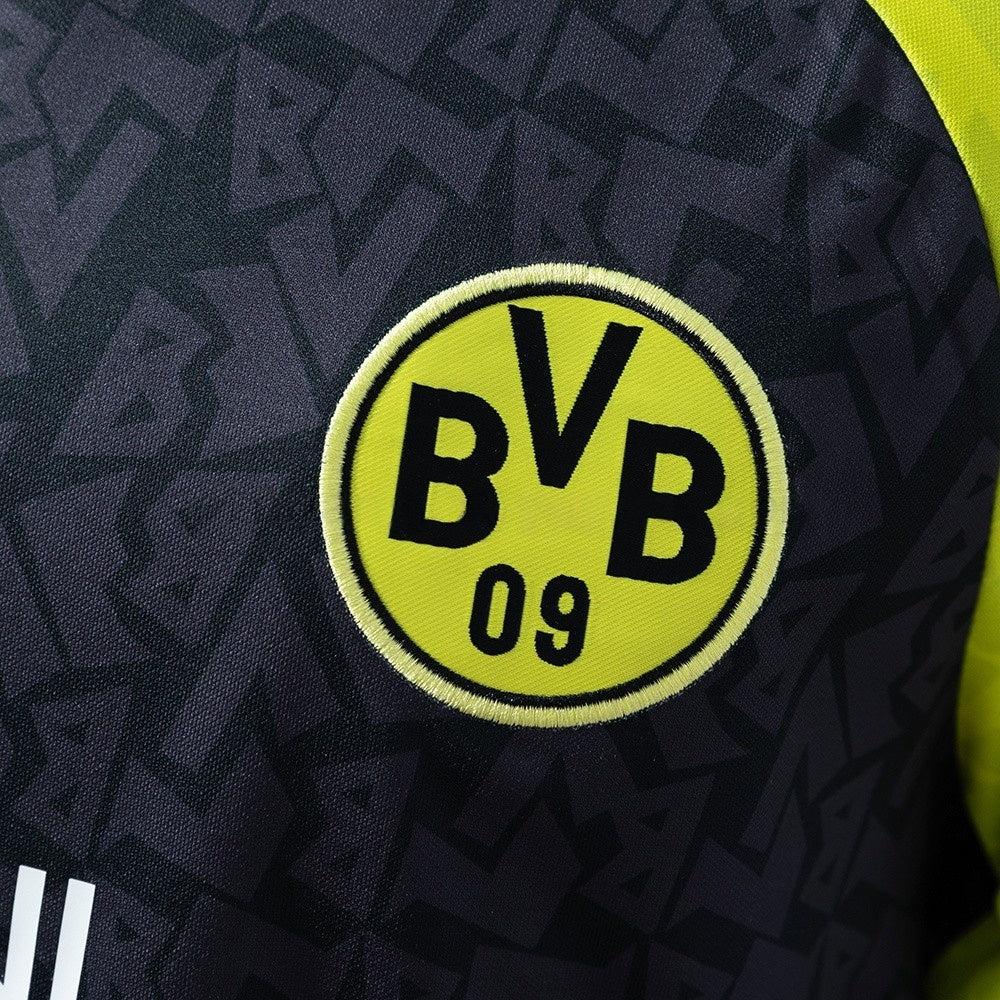 Dortmund Jersey 1995-96 Away Retro Football Kit