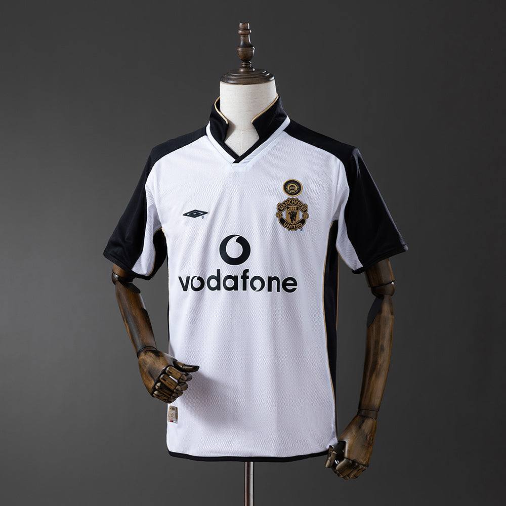 Manchester United Jersey 2001-02 Double-sided Retro Football Kit