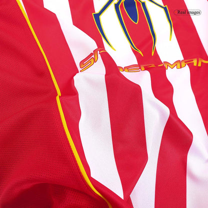 Retro 2004/05 Mens Atletico Madrid Home Jersey