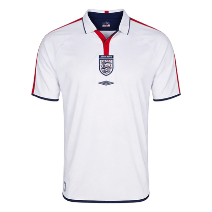 Retro 2004 Mens England Home Jersey