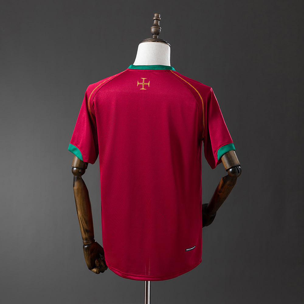 Portugal Jersey 2006 Home Retro Football Kit