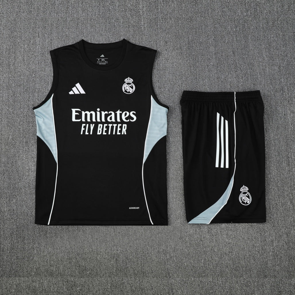 Real Madrid Vest Set Training Tracksuits 25/26 Football Kit Soccer Jersey