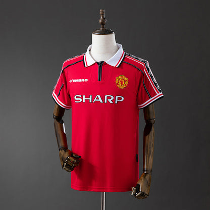 Manchester United Jersey1998-99 Home Retro Football Kit