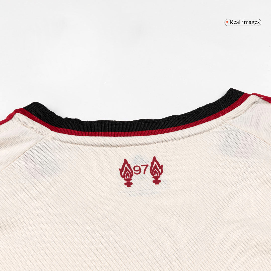 Mens Liverpool Away Long Sleeve Jersey 2025/26