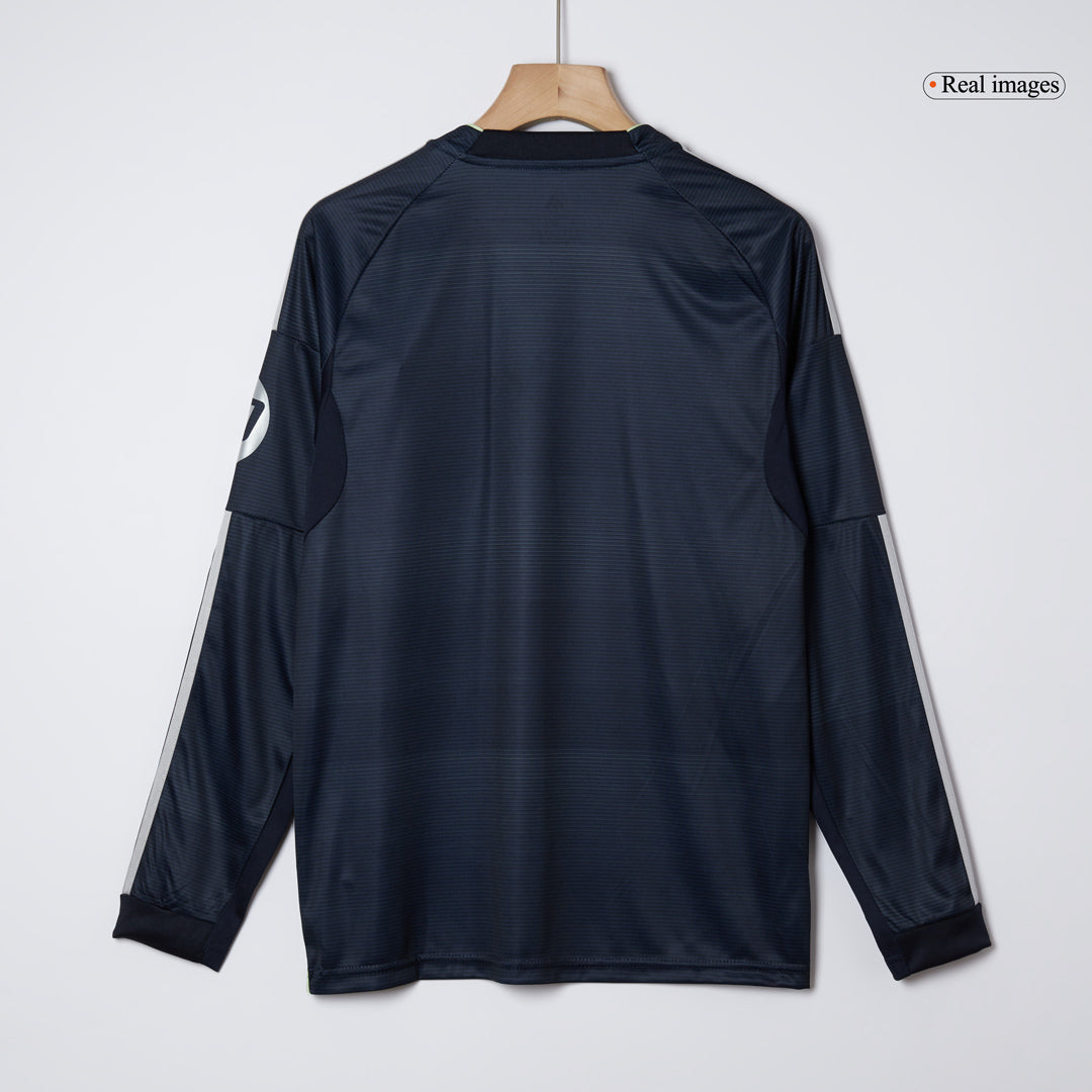 Mens Real Madrid Away Long Sleeve Jersey 2025/26
