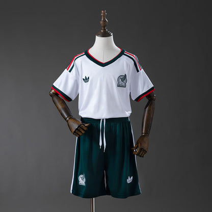 Kids Mexico Jersey 2026 World Cup Away Football Kit