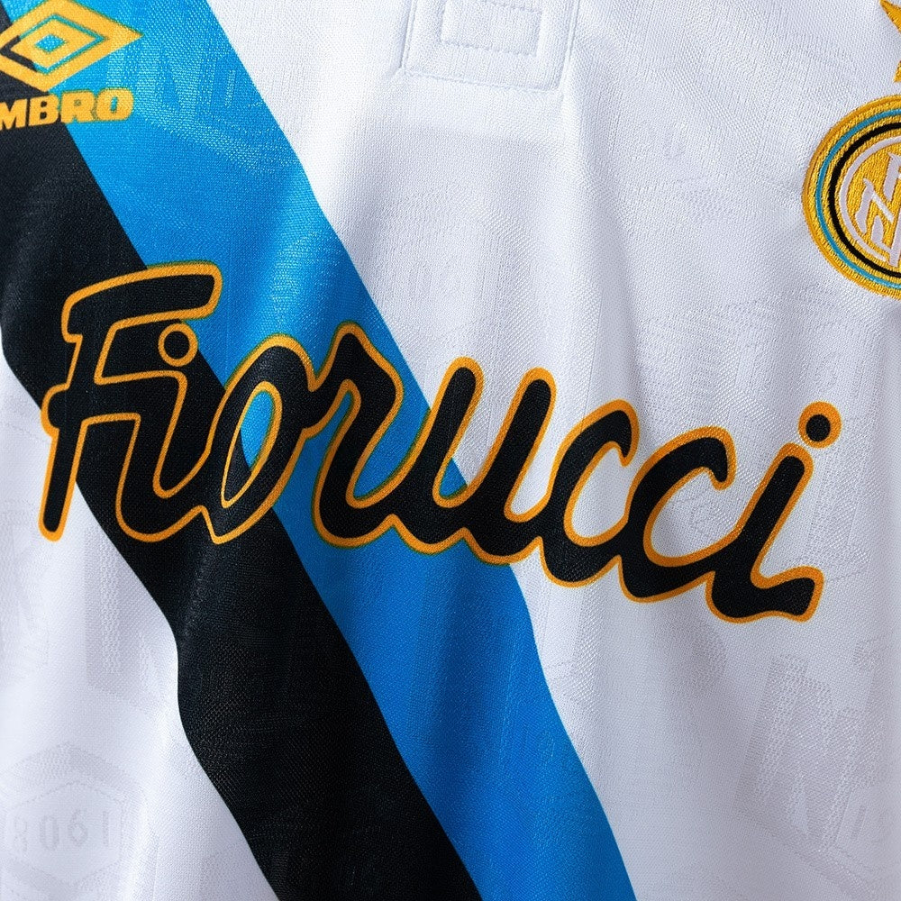 Inter Milan Jersey 1994-95 Away Retro Football Kit