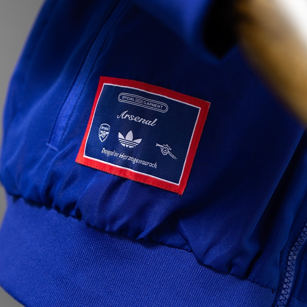 Arsenal Windbreaker 2025-26 Royal Blue Football Soccer Jacket