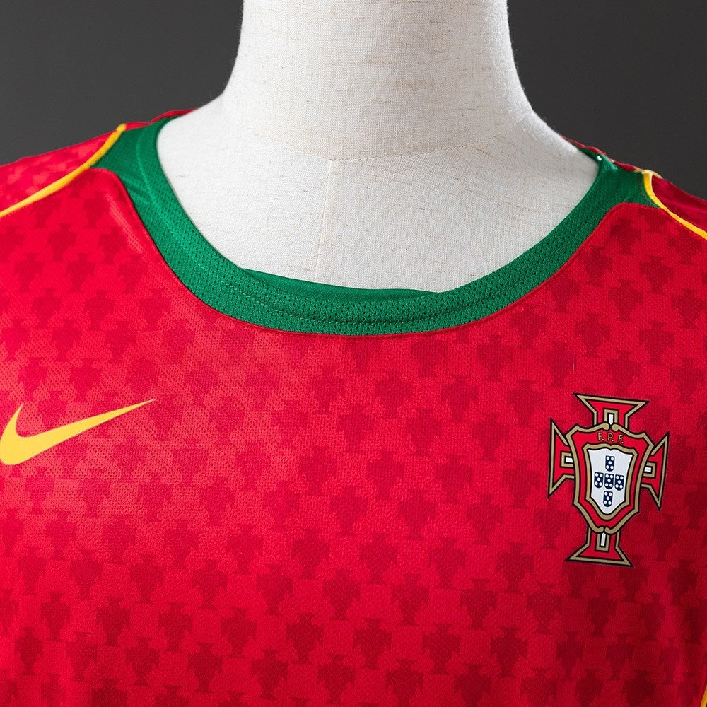 Portugal Jersey 2004 Home Retro Football Kit