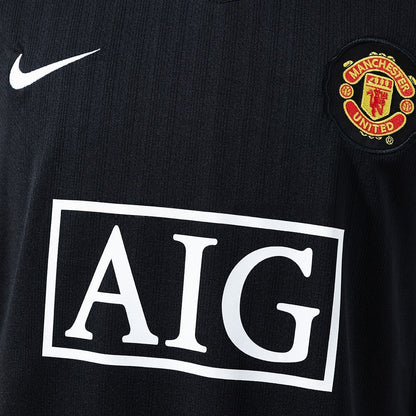 Manchester United Jersey 2007/08 Away Retro Kit Long Sleeve