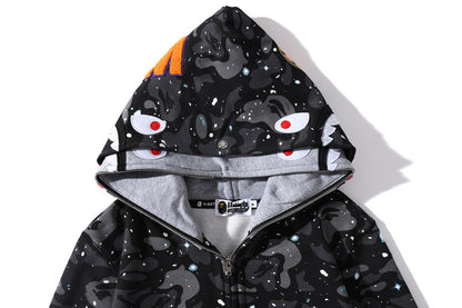 BAPE Shark Sweater Double Hood Sweater
