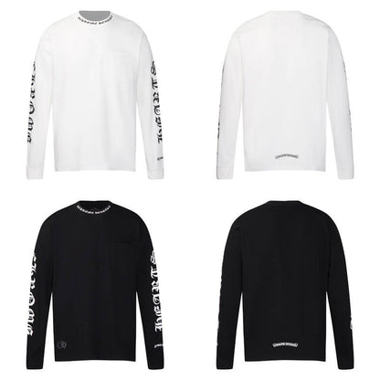 Chrome Hearts Men's Long-Sleeve T-shirtSweatshirt K9011