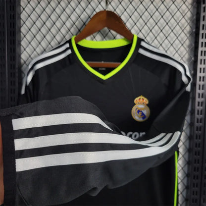 Long Sleeves Away Real Madrid Jersey 10/11 Retro Football Kits