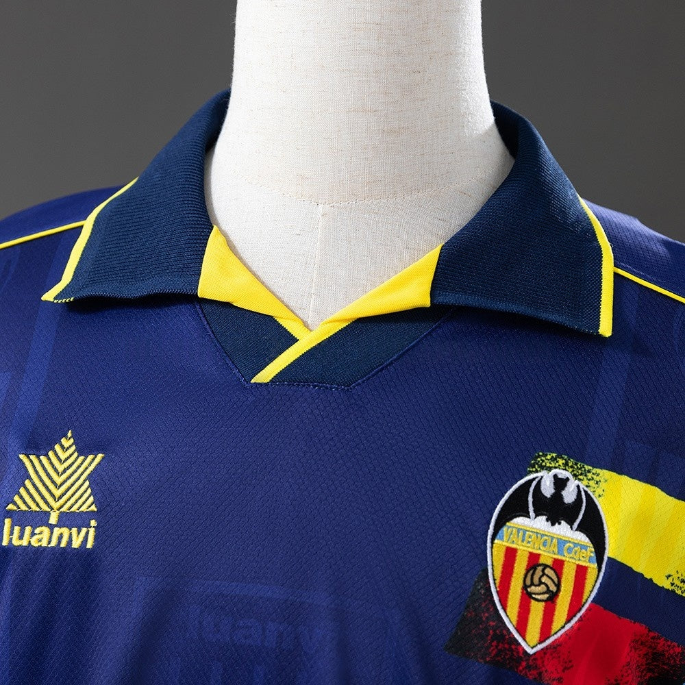 Valencia Jersey 1996-97 Away Retro Football Kit