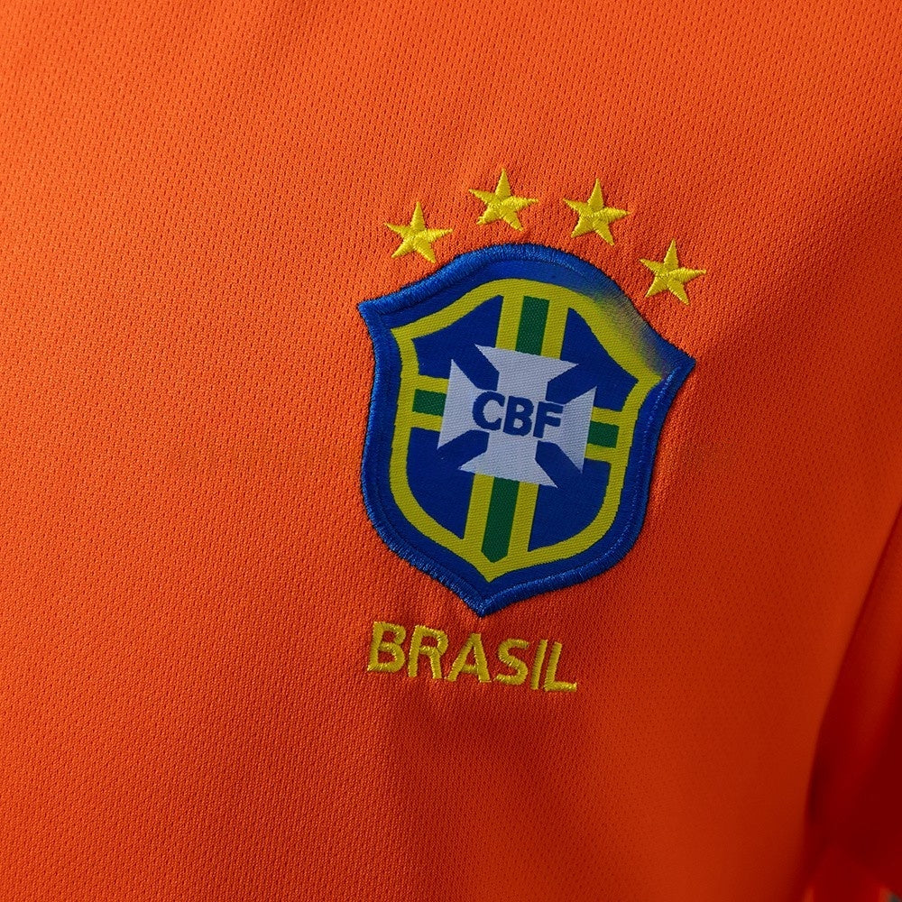Brazil Jersey 1998 Goalkeeper Retro Football Kit Long Sleeves