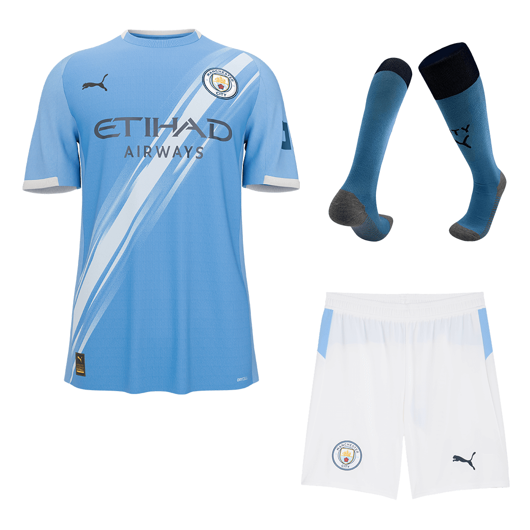 Men's Manchester City Home Full Kit 2025/26 [PREMIUM]