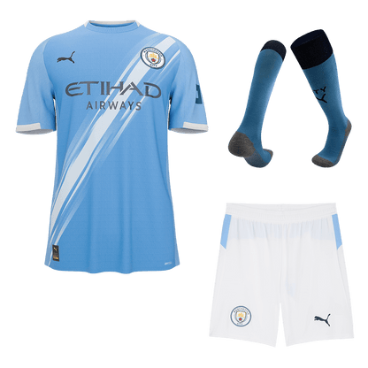 Men's Manchester City Home Full Kit 2025/26 [PREMIUM]