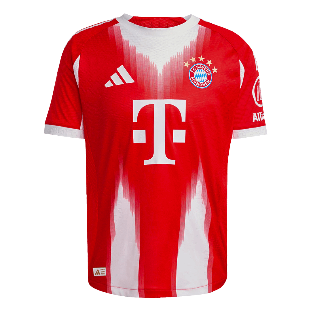 UPAMECANO #2 Mens Bayern Munich Home Jersey 2025/26 - Player Version (Slim Fit)