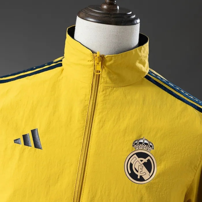 Real Madrid Windbreaker 2025/26 Reversible Football Kit