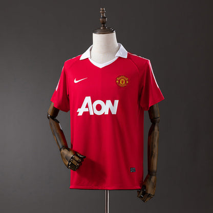 Manchester United Jersey 2010-11 Home Retro Football Kit