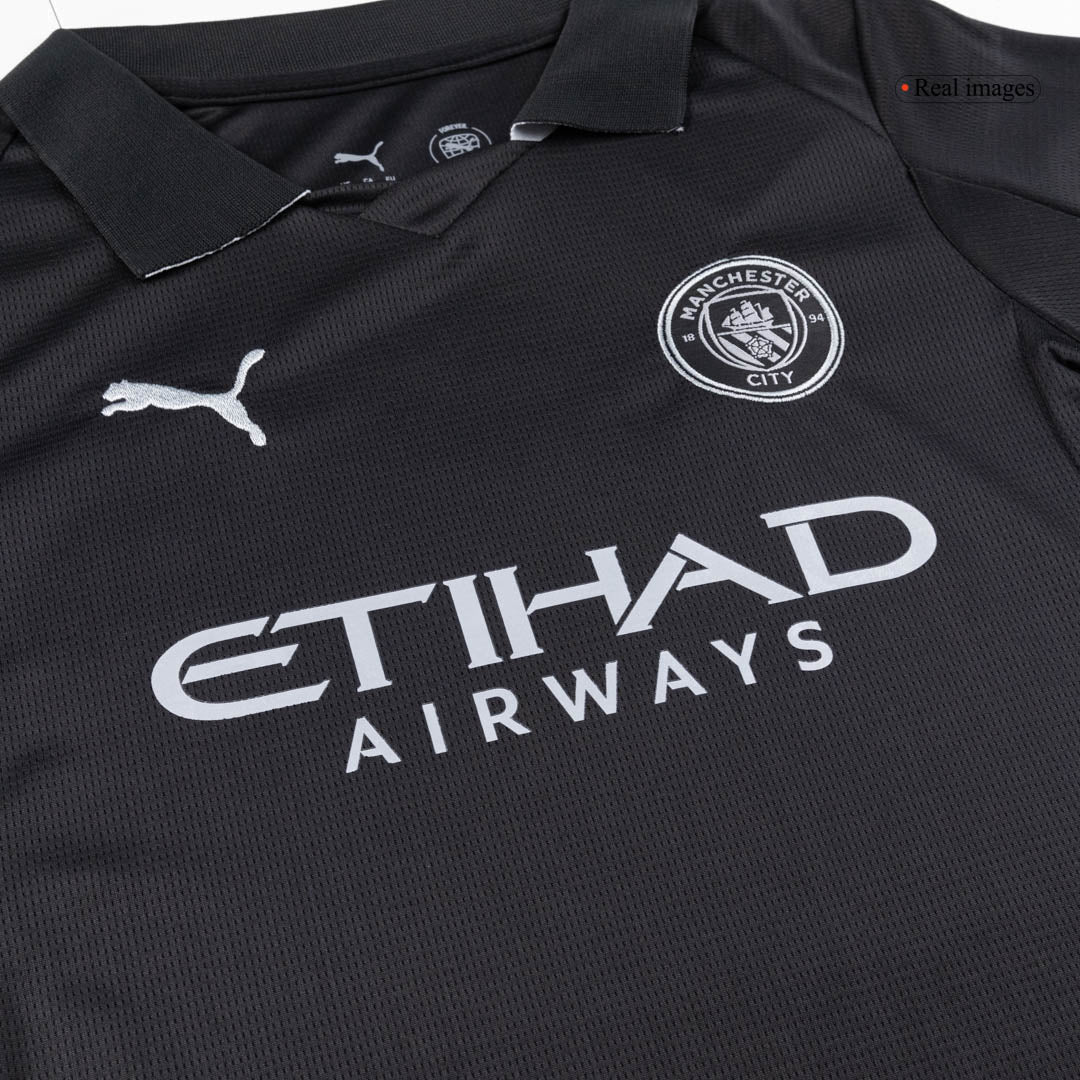 Kids Manchester City Away Full Kit 2025/26