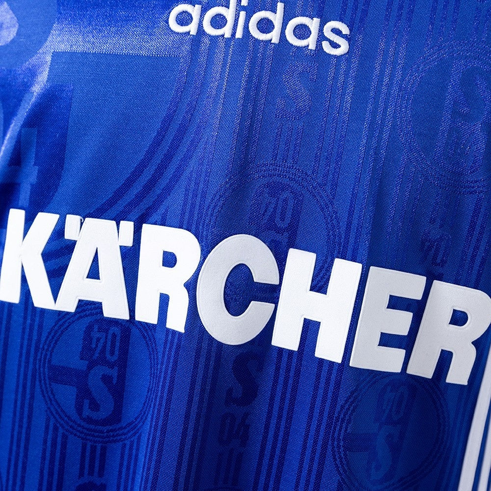 Schalke 04 Jersey 1996-97 Home Retro Football Kit
