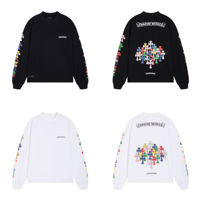 Chrome Hearts Men's Long-Sleeve T-shirtSweatshirt K8015