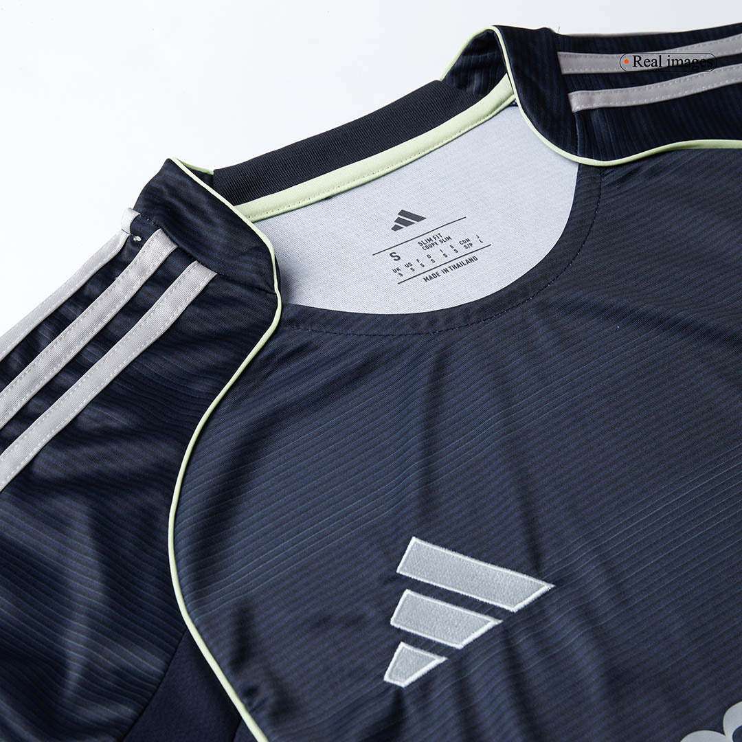 Mens Real Madrid Away Long Sleeve Jersey 2025/26