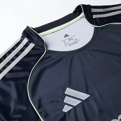 Mens Real Madrid Away Long Sleeve Jersey 2025/26