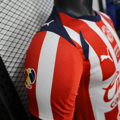 Player Version Chivas Jersey 25/26 Home Football Kit Soccer Jersey