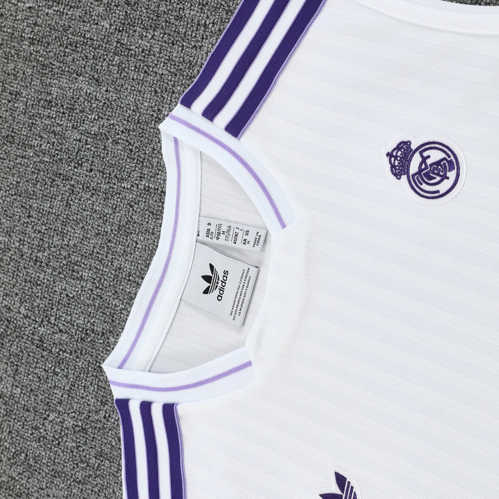 Real Madrid Vest Set Training Tracksuits 25/26 Football Kit Soccer Jersey