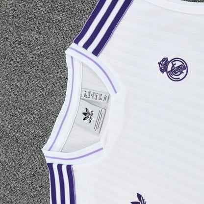 Real Madrid Vest Set Training Tracksuits 25/26 Football Kit Soccer Jersey