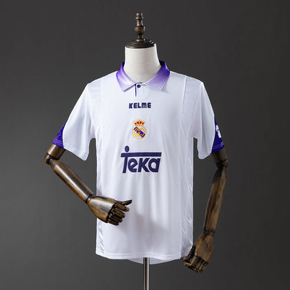 Real Madrid Jersey 1997-98 Home Retro Football Kit