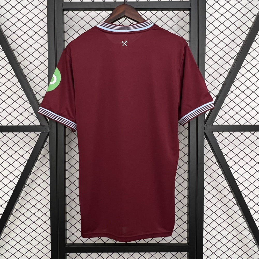 West Ham United Jersey 25/26 Home Football Kit Soccer Jersey