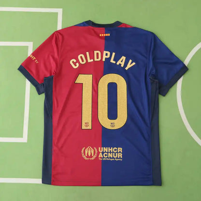 FC Barcelona x Coldplay Home 24/25 Season Jersey