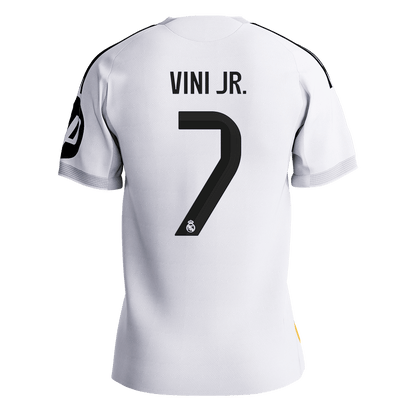 VINI JR. #7 Mens Real Madrid Home Jersey 2025/26 - Player Version (Slim Fit) [PREMIUM]