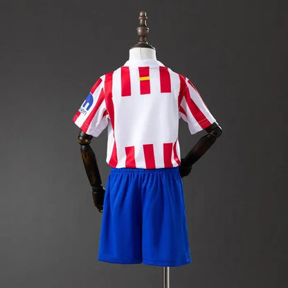 Kids Atletico Madrid Jersey 25/26 Home Football Kit