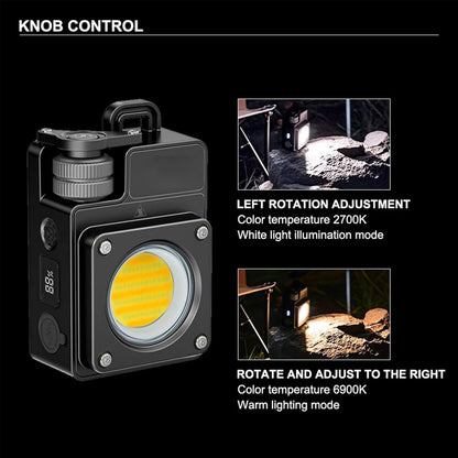 EDC Flashlight – NovaFlare Camp LED with 3500LM Rechargeable 5-Mode Lantern