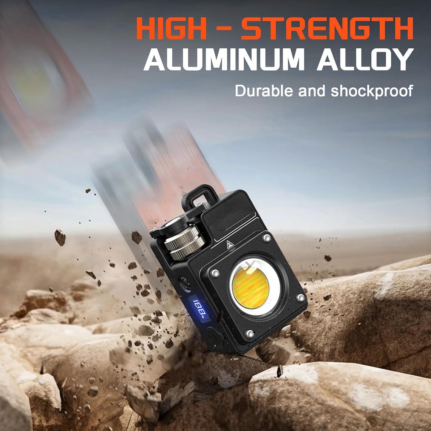 EDC Flashlight – NovaFlare Camp LED with 3500LM Rechargeable 5-Mode Lantern